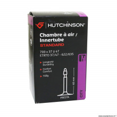Chambre à air 700x37-47 valve presta 48mm 168g marque Hutchinson