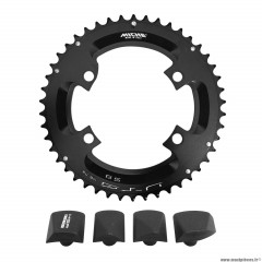 Plateau vélo route 4 branches 46 dents extérieur type shimano ultegra r8000 noir utg s8 11 vitesses marque Miche