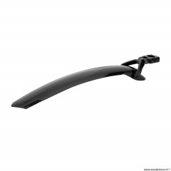 Garde boue pour vélo VTT arrière 26-27.5-29 pouces mud pro noir (sur tige de selle) diamètre fixation de 27 à 35mm marque Polisport