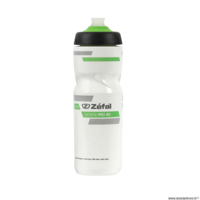 Bidon sense pro 80 blanc 800ml (bouchon visser et tétine étanche) marque Zéfal