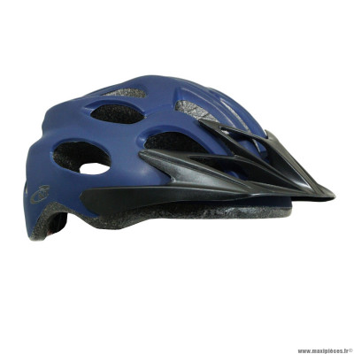 Casque vélo adulte taille 58-61 marque Newton city v1 couleur bleu nuit avec visière et lock avec éclairage diodes incorporé