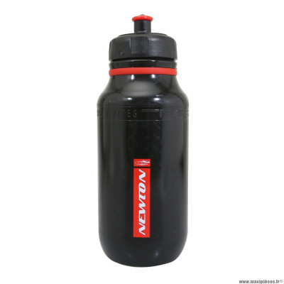 Bidon vissable 600ml marque newton two noir déco rouge