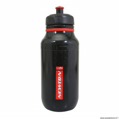 Bidon vissable 600ml marque newton two noir déco rouge