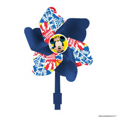 Moulin à vent disney mickey couleur bleu fixation cintre