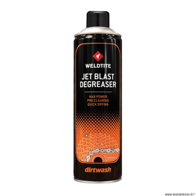 Dégraissant 500ml marque Weldtite dirtwash jet blast (spray)