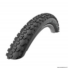 Pneu vélo VTT 26x2.25 marque Schwalbe black jack couleur noir