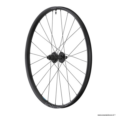Roue vélo VTT 29 pouces mt620 disc centerlock arrière corps microspline 12 vitesses couleur noir tubeless axe 12-148 - largeur jante extérieur 34.5mm marque Shimano
