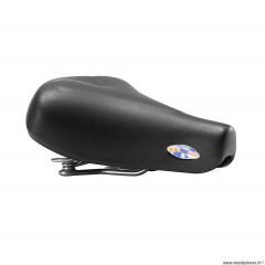 Selle royal vélo loisir holland gel noir 280x158mm avec ressorts