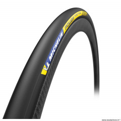 Pneu vélo route 700x25 marque Michelin power time trial couleur noir (180 TPI)