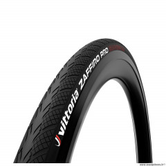 Pneu vélo route 700x25 marque Vittoria zaffiro pro - poids 285g couleur noir graphene2.0 (60 TPI)