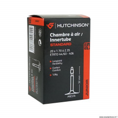 Chambre à air 20x1.70-2.35 valve presta 40mm marque Hutchinson