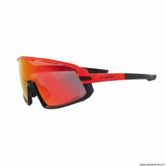 Lunettes vélo pour adulte marque Gist next monture couleur rouge