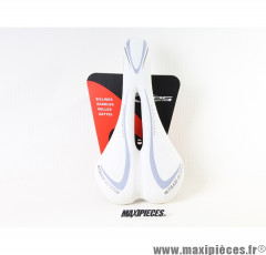 Selle VTT/Route GES DISCOVERY Anti-Prostate Blanc 336GRS *Prix discount !