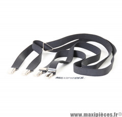 Bretelles élastiques fines noires taille unique (1.80x95 cm) *Déstockage !