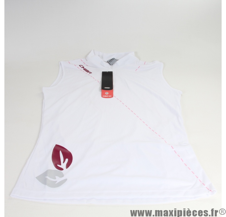 Maillot velo sales sans manche femme