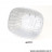 Panier vélo PVC imitation osier gris *Prix discount !