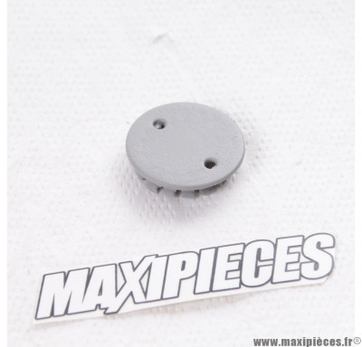 Paire de 2 cache poussière gris mat pour boîtier de pédalier avec axe 22mm *Déstockage !