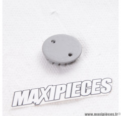 Paire de 2 cache poussière gris mat pour boîtier de pédalier avec axe 22mm *Déstockage !