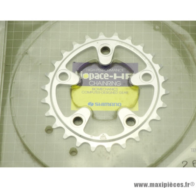Plateau oval SHIMANO Biopace-HP M730 26 dents ø74mm 5 branches *Prix discount !
