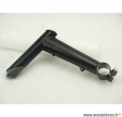 Potence l.110 mm 10deg diam. pivot 25,4mm cintre 25,4mm VTT rétro noire * Prix discount !