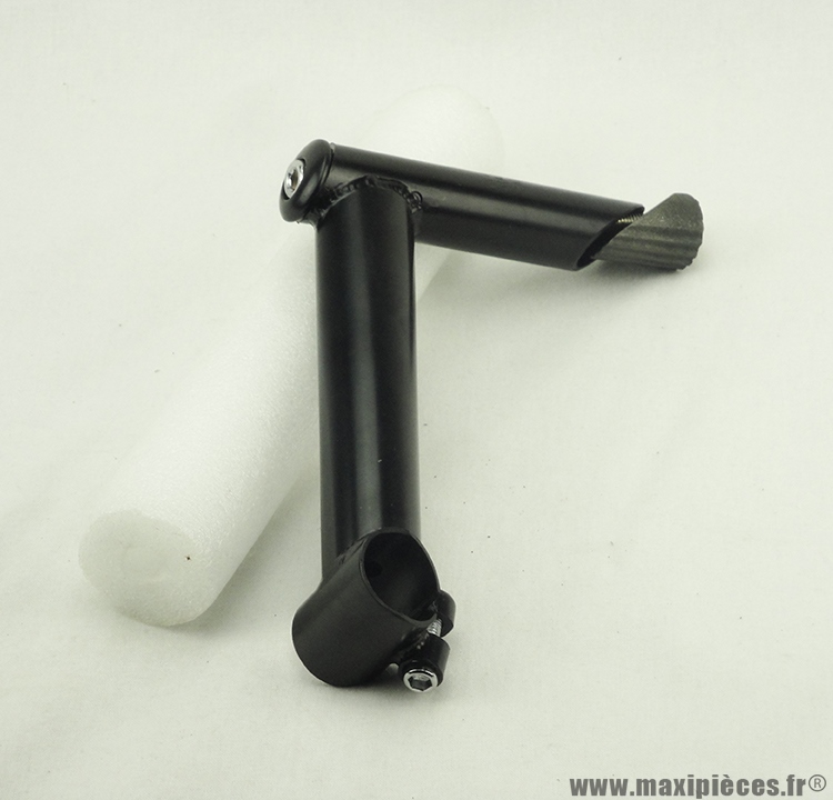 Potence long. 155 mm 10deg diam. cintre et pivot 25,4mm/1 VTT rétro noire *Prix discount !''