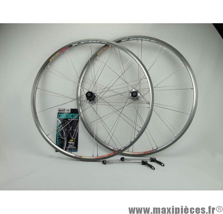 Paire de Roues VTT 26 pouces RIGIDA X Pace blocage moyeu RIGIDA cassette 8 9 10 vitesses D stockage