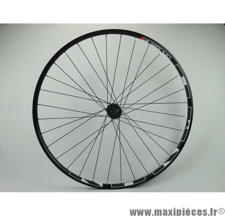 Roue avant VTT 27.5 pouces MACH1 Karma moyeu SHIMANO RM66 disc center lock blocage D stockage