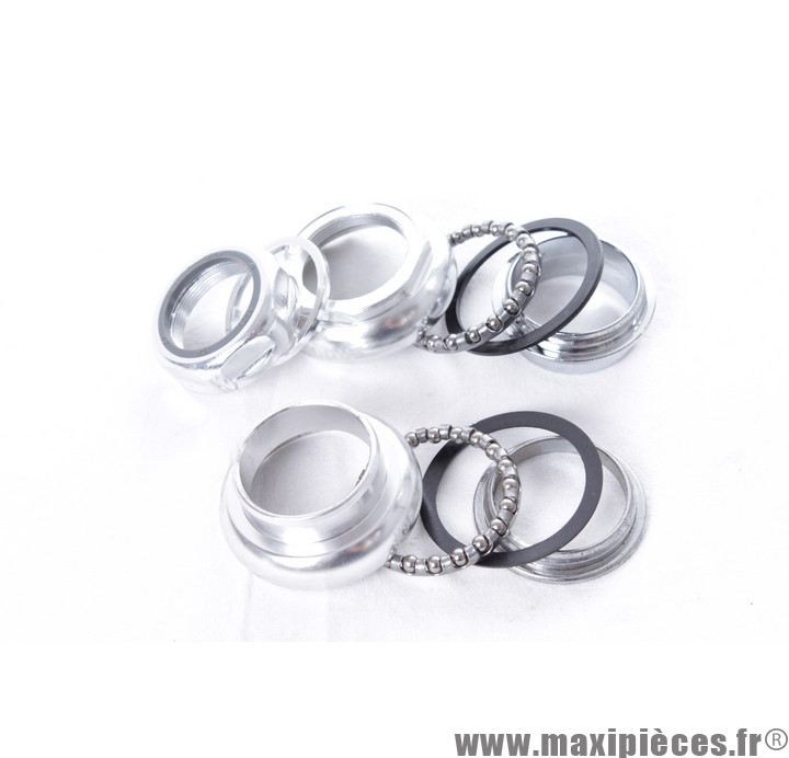 Jeu de direction externe fileté Modus VP-H95AW couleur argent fourche 28,6mm douille interne 33.8mm alu *Déstockage !