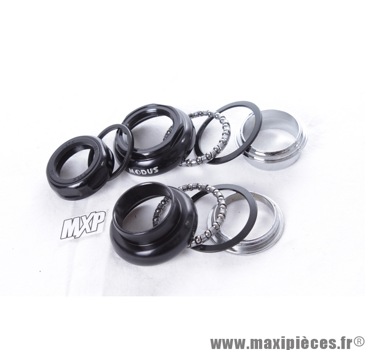 Jeu de direction externe fileté Modus VP-H95AW douille interne 33.8 mm fourche 28.6 mm alu noir *Déstockage !