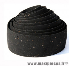 Ruban de guidon BikeRibbon CORK PLUS noir avec liège *Prix spécial !