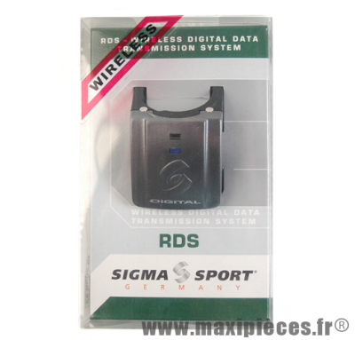 Kit de transmission RDS sans fil marque Sigma - Accessoire vélo *Déstockage !