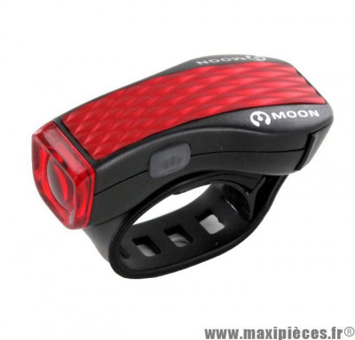 Éclairage arrière Moon M-3R LED rouge 2.3 lumens fixation tige de selle *Déstockage !