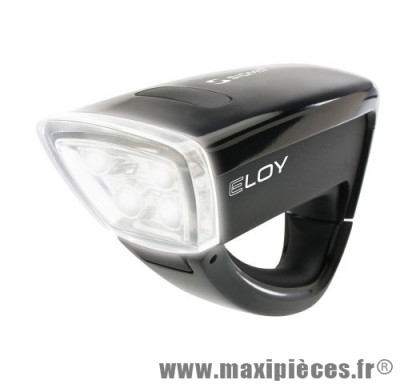 Eclairage avant Sigma Eloy noir 4 LEDs fixation Clip&amp,Go *Déstockage !