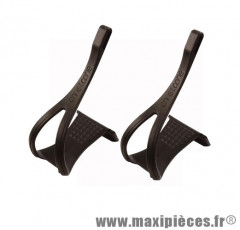 Cale pieds Zéfal pour vélo route taille L de couleur noir (la paire) * Prix spécial !