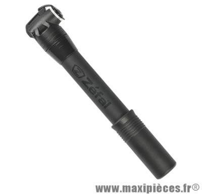 Mini pompe VTT Zéfal Z Cross AL alu noir 7 bars VP/VS