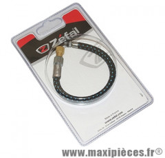 Raccord de pompe flexible Zéfal Schrader/Presta de 200mm (vendu sous blister)