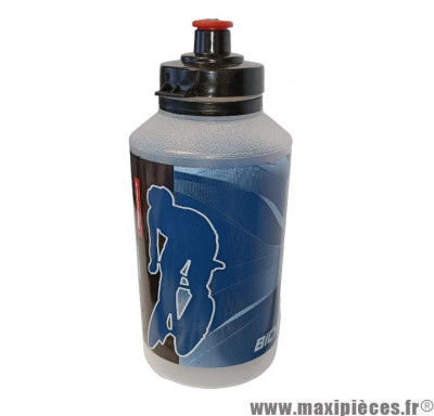 bidon/gourde 500ml Bicycle Polisport translucide (65grs) * Déstockage !