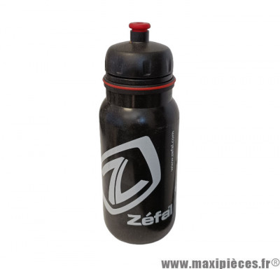 Bidon vélo marque Zéfal couleur noir 600ml *Déstockage !