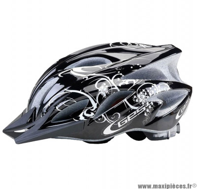 Casque vélo route/VTT GES Flow Tribal noir M/54-58cm *Déstockage !