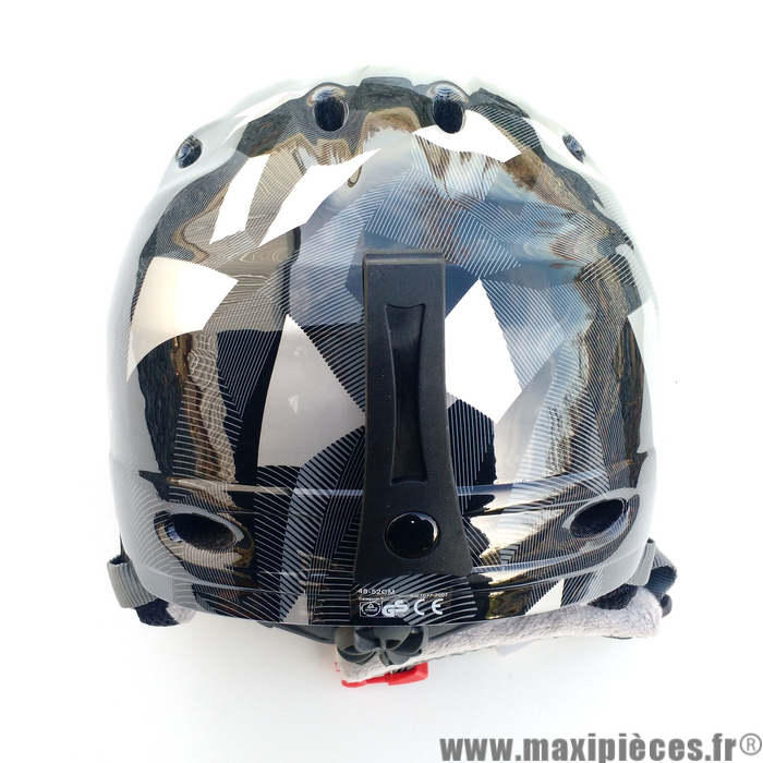 Casque velo enfant hiver noir BMX ski skateboard 48 52cm. Maxi pieces velo