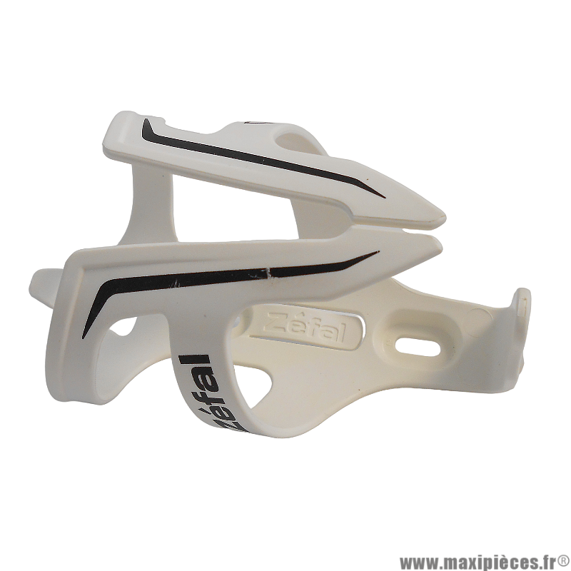 Porte-bidon Pulse FG (fibre de verre), poids léger de 40g, blanc et noir V2, marque Zéfal * Déstockage !