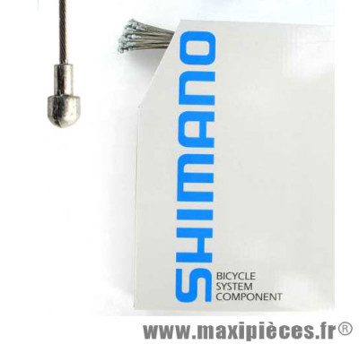 Câble de frein route Shimano 1m70 diam. 1,6mm acier (à l'unité) *Déstockage !