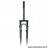 Fourche ZOOM ENJOY 130 vtc 28 pouces suspendue gris pivot fileté 1 - int.22.2mm - ext.25.4mm (Pivot : 240/90mm) *Déstockage !''