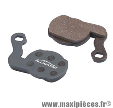 Plaquettes De Frein VTT ALLIGATOR, Semi-métalliques, Compatibles Shimano M755 / Hope Mono M4 / SRAM Mech 9.0, Neuves