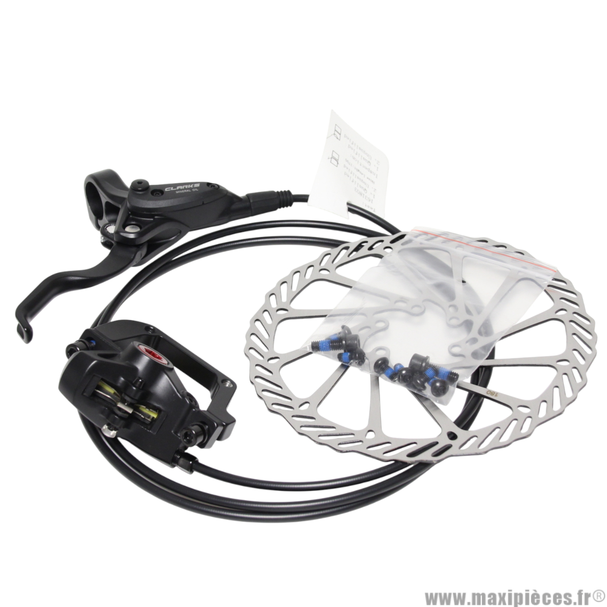 Système de freins hydrauliques arrière 2 pistons Clarks M2 compatible VTT * Déstockage !