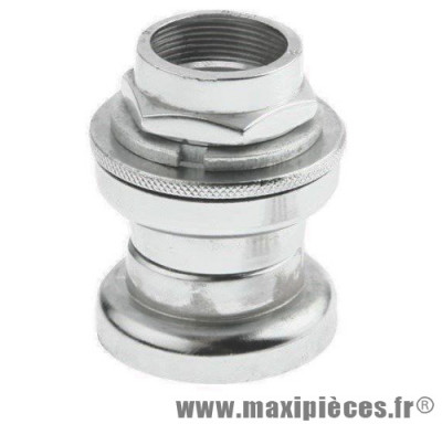 Jeu de direction externe fileté pivot 28,6 mm douille 32 mm argent *Déstockage !