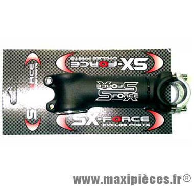 Potence 90mm SX-Force diam. pivot 1'' à 11/8 et cintre 25,4 mm angle 5° réversible noire *Prix discount !''