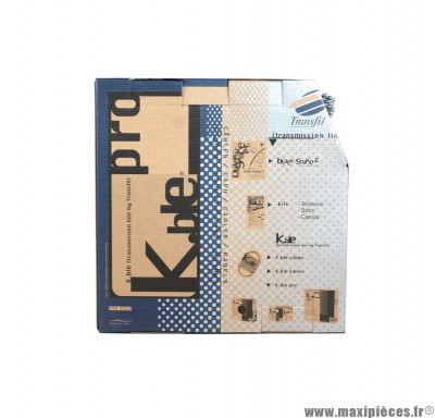 Câble de frein inox Kble Transfil compatible Shimano 1.70m (vendu par boite de 100)