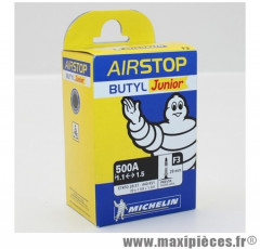 Chambre à air de vélo 20 pouces Michelin Airstop F3 500A Presta 20x1 3/8 + 1 3/4