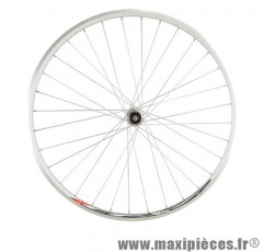 Roue route/course 700C arrière MACH1 CFX20 argent moyeu MICHE Magnum 32 pour cassette Shimano 9/10/11 vitesses